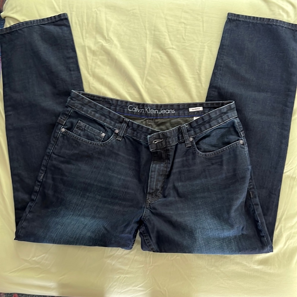 Calvin Klein Slim Straight Jeans